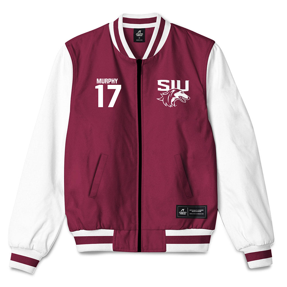 SIU Carbondale - NCAA Football : Tucker Murphy - Bomber Jacket-0