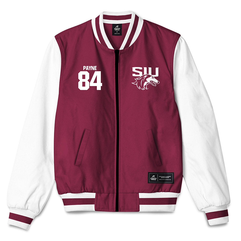 SIU Carbondale - NCAA Football : Tristen Payne - Bomber Jacket-0