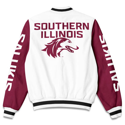 SIU Carbondale - NCAA Football : Naz Hill - Bomber Jacket-1