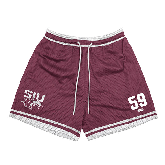 SIU Carbondale - NCAA Football : Brennan King - Shorts-0