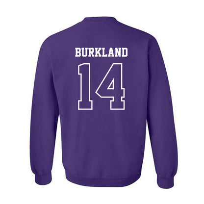 SFA - NCAA Softball : Mikaelah Burkland - Classic Shersey Crewneck Sweatshirt-1