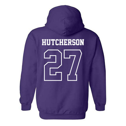 SFA - NCAA Football : Tyler Hutcherson - Classic Shersey Hooded Sweatshirt-1