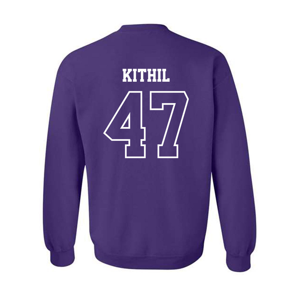 SFA - NCAA Baseball : Andrew Kithil - Classic Shersey Crewneck Sweatshirt-1