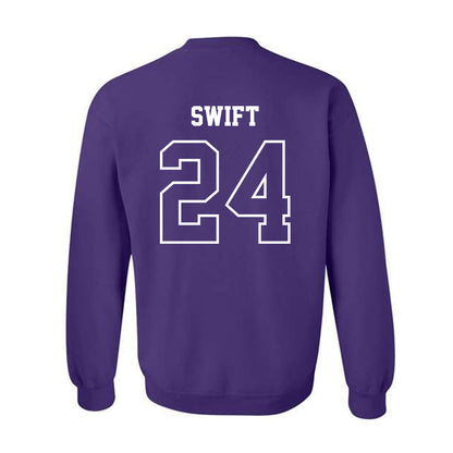 SFA - NCAA Baseball : Julian Swift - Classic Shersey Crewneck Sweatshirt-1