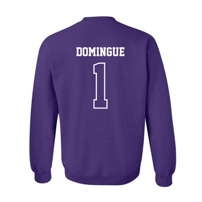 SFA - NCAA Women's Basketball : Harmanie Domingue - Classic Shersey Crewneck Sweatshirt-1