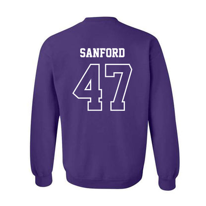 SFA - NCAA Football : Tug Sanford - Classic Shersey Crewneck Sweatshirt-1
