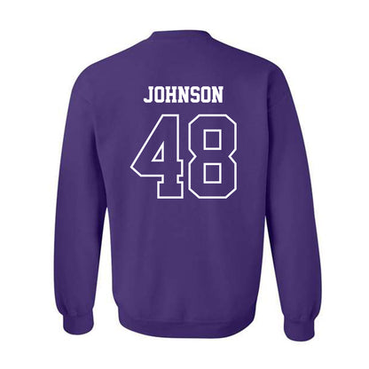 SFA - NCAA Football : Broderick Johnson - Classic Shersey Crewneck Sweatshirt-1