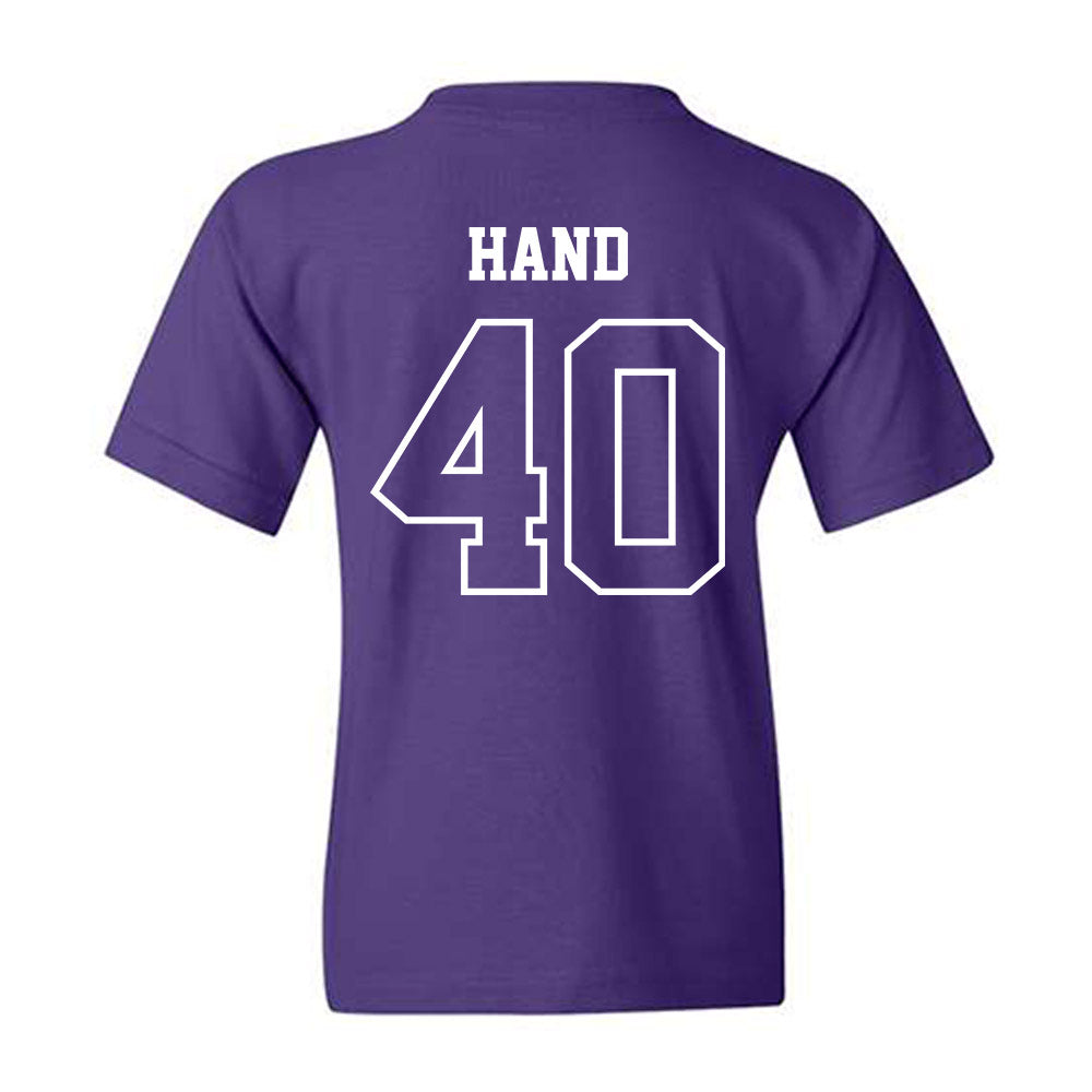 SFA - NCAA Football : Jacob Hand - Classic Shersey Youth T-Shirt-1