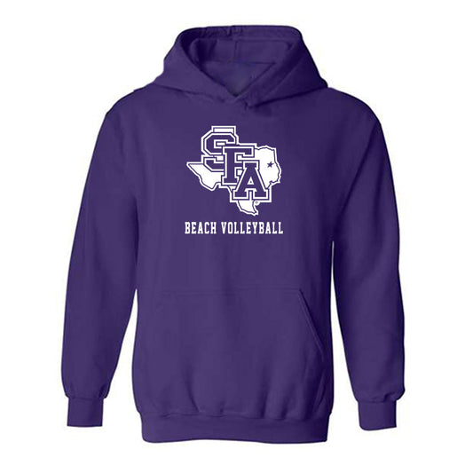 SFA - NCAA Beach Volleyball : Olivia Zeigler - Classic Shersey Hooded Sweatshirt-0