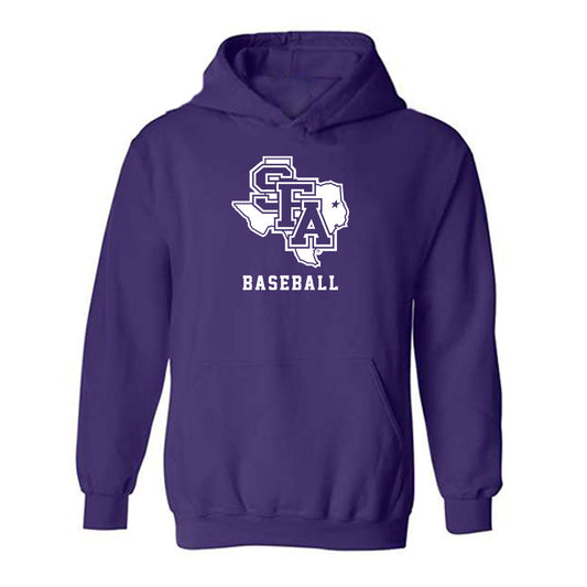 SFA - NCAA Baseball : Jonathan Valdez - Classic Shersey Hooded Sweatshirt-0