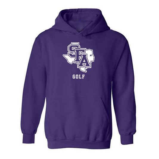 SFA - NCAA Men's Golf : Cayden Dunaway - Classic Shersey Hooded Sweatshirt-0