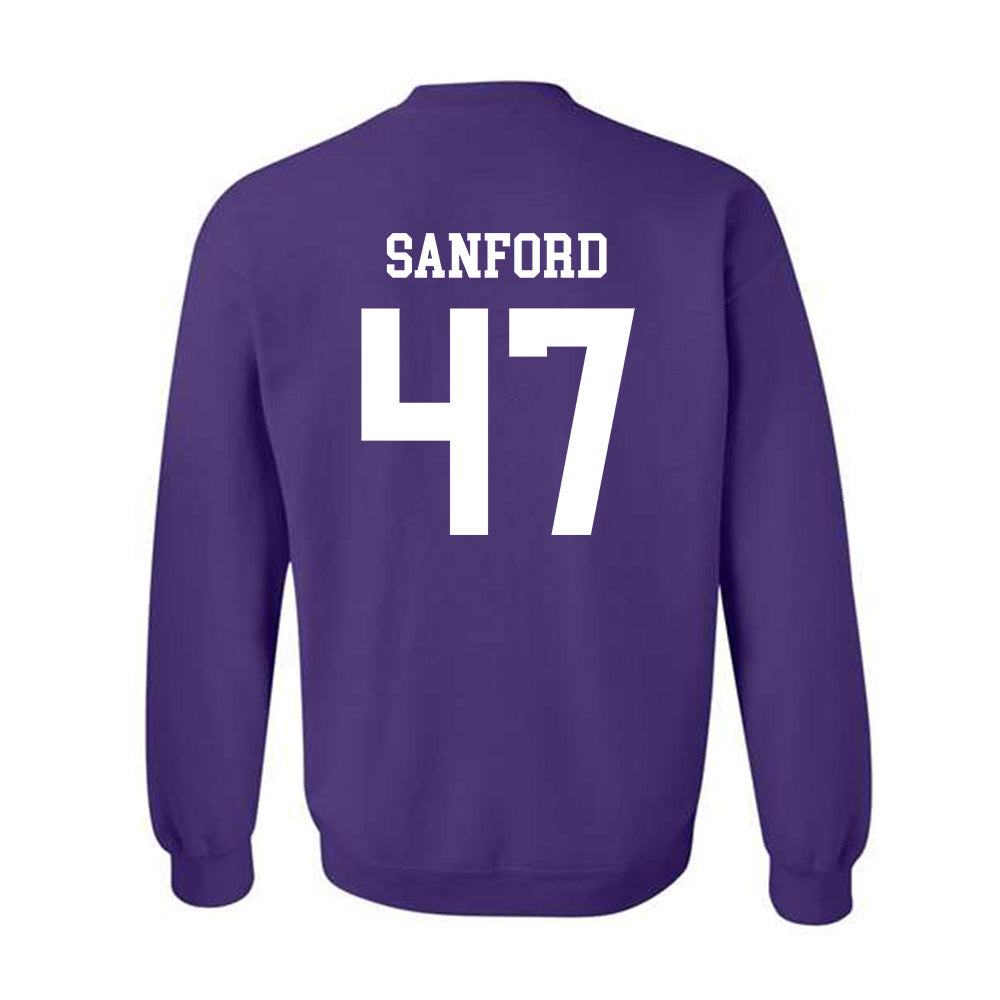 SFA - NCAA Football : Tug Sanford - Classic Shersey Crewneck Sweatshirt-1