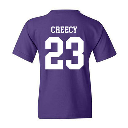 SFA - NCAA Women's Volleyball : Kyanna Creecy - Classic Shersey Youth T-Shirt-1