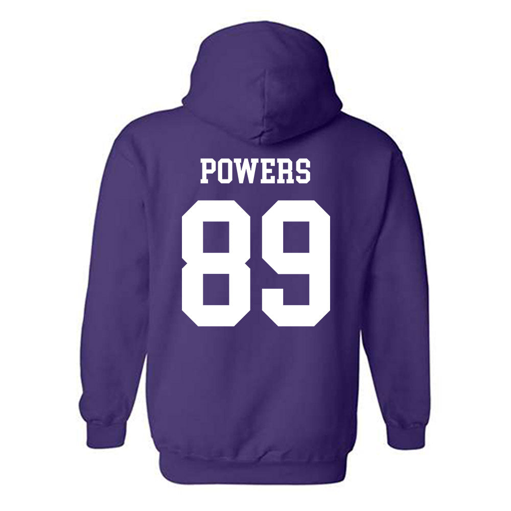 SFA - NCAA Football : Jerrale Powers - Classic Shersey Hooded Sweatshirt-1