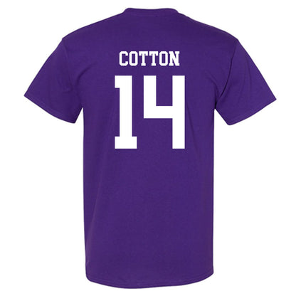 SFA - NCAA Football : Josiah Cotton - Classic Shersey T-Shirt-1