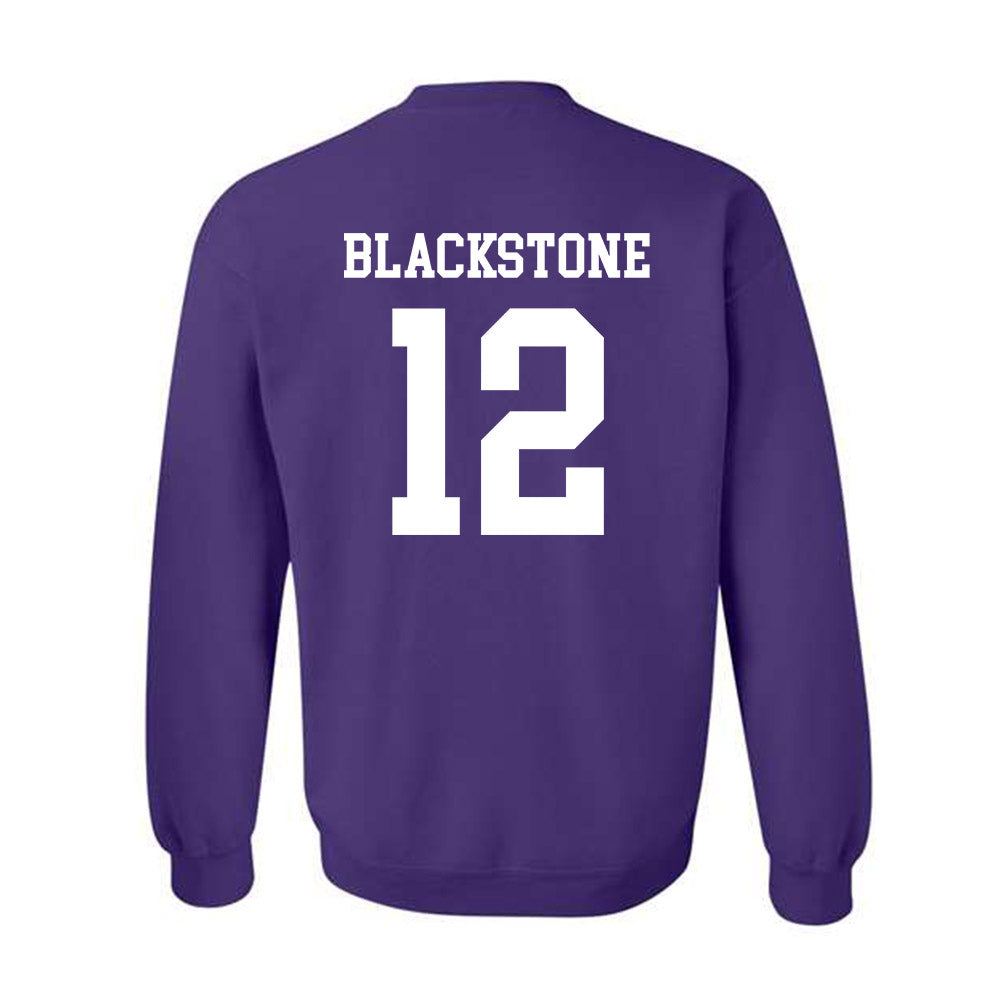 SFA - NCAA Women's Basketball : Faith Blackstone - Classic Shersey Crewneck Sweatshirt-1