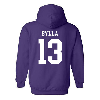 SFA - NCAA Men's Basketball : Thierno Sylla - Classic Shersey Hooded Sweatshirt-1