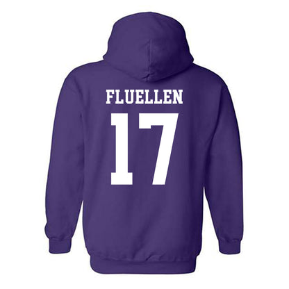 SFA - NCAA Football : Rohan Fluellen - Classic Shersey Hooded Sweatshirt-1