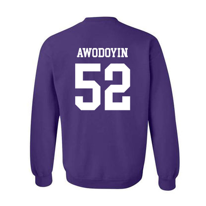 SFA - NCAA Football : Favour Awodoyin - Classic Shersey Crewneck Sweatshirt-1