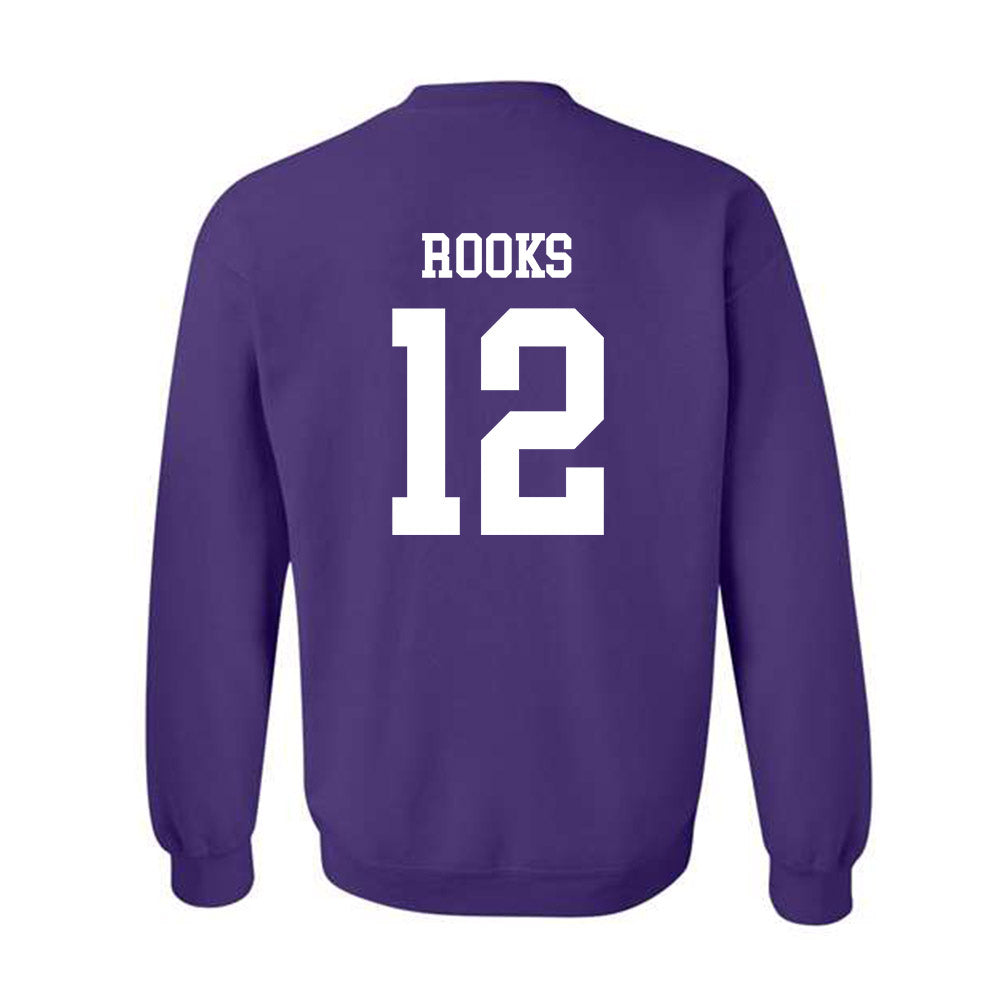 SFA - NCAA Football : Jacob Rooks - Classic Shersey Crewneck Sweatshirt-1
