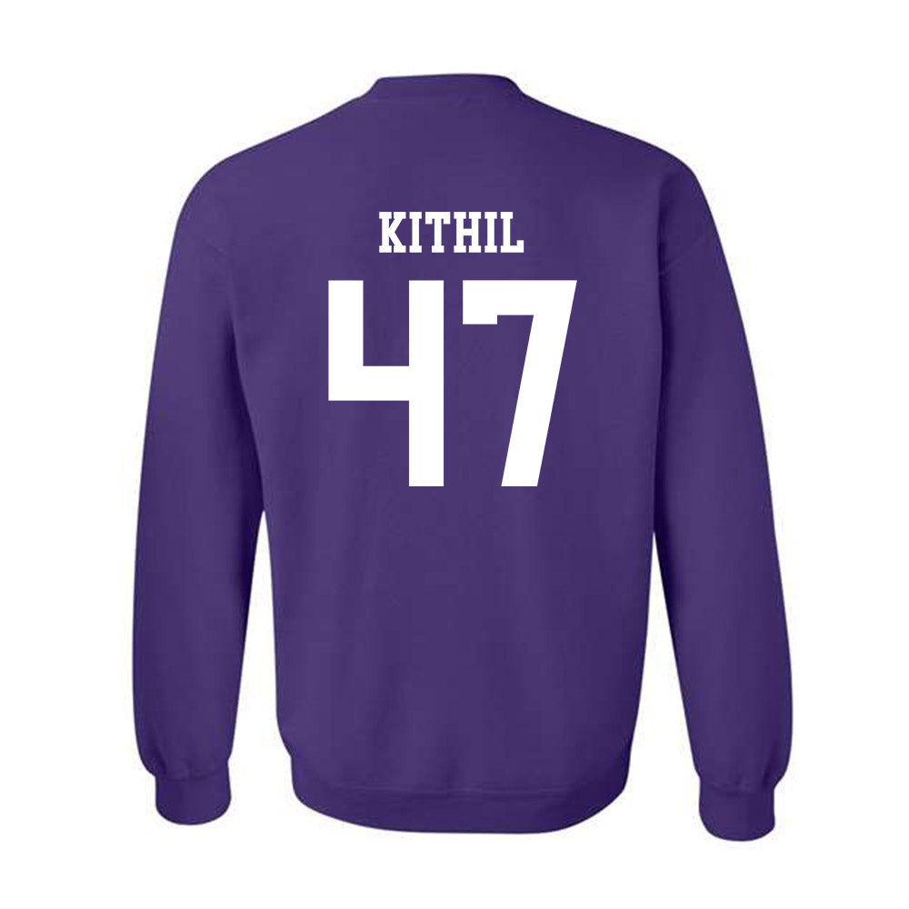 SFA - NCAA Baseball : Andrew Kithil - Classic Shersey Crewneck Sweatshirt-1