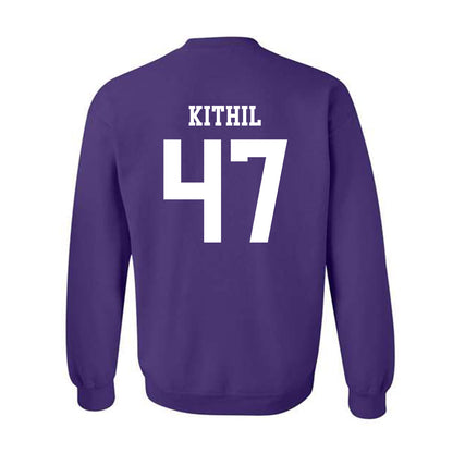 SFA - NCAA Baseball : Andrew Kithil - Classic Shersey Crewneck Sweatshirt-1