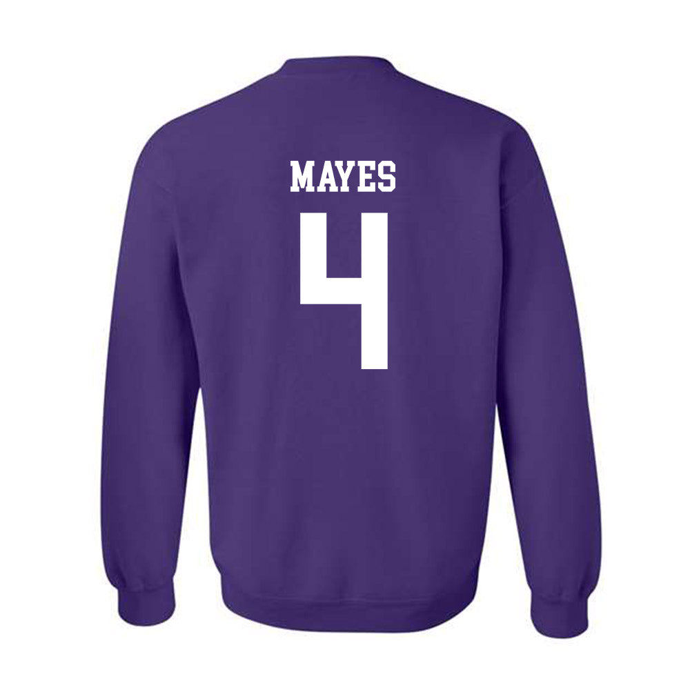 SFA - NCAA Men's Basketball : Ethan Mayes - Classic Shersey Crewneck Sweatshirt-1