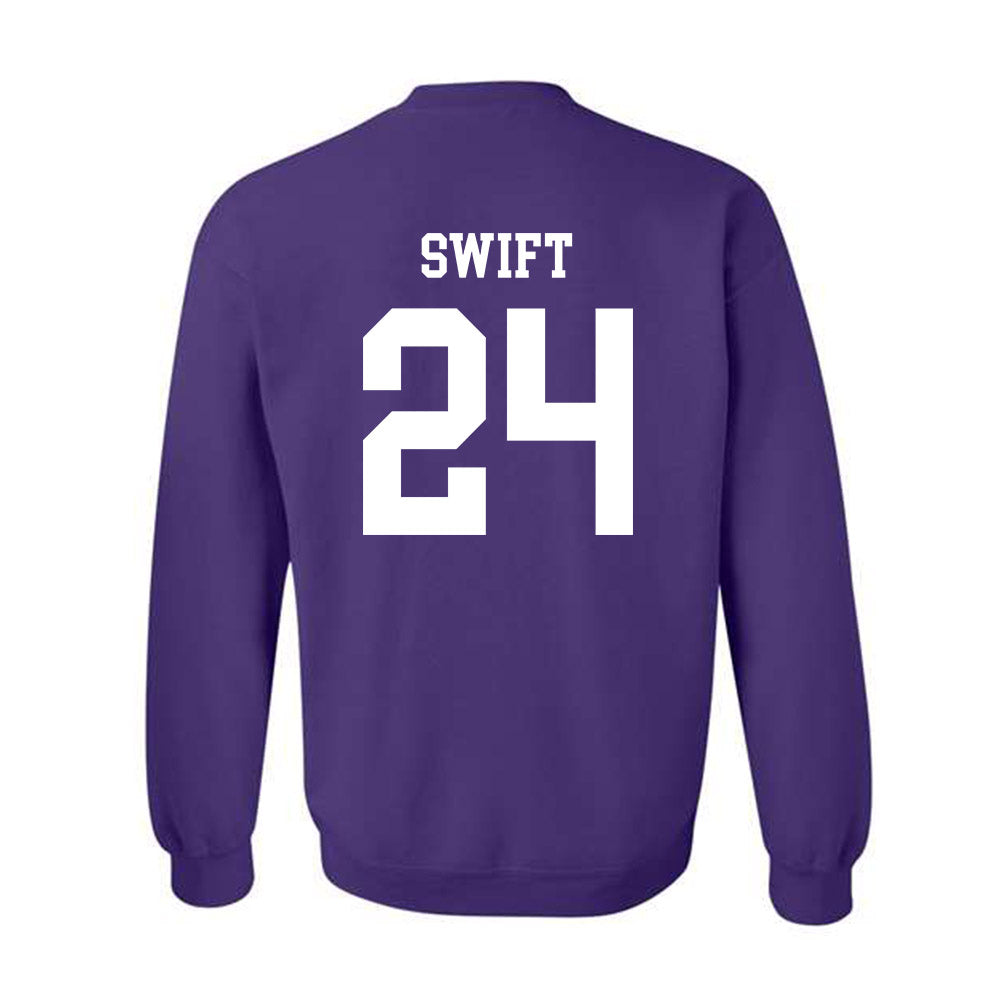 SFA - NCAA Baseball : Julian Swift - Classic Shersey Crewneck Sweatshirt-1