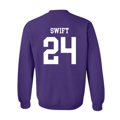 SFA - NCAA Baseball : Julian Swift - Classic Shersey Crewneck Sweatshirt-1