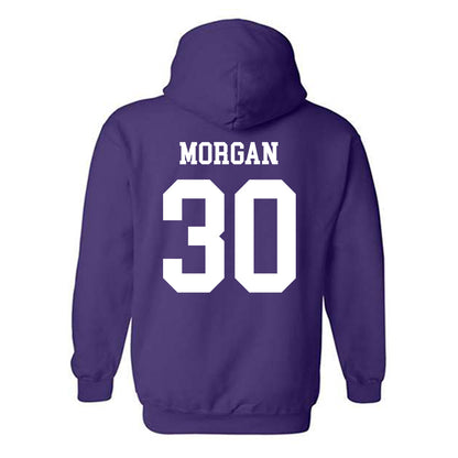 SFA - NCAA Women's Soccer : Ella Morgan - Classic Shersey Hooded Sweatshirt-1