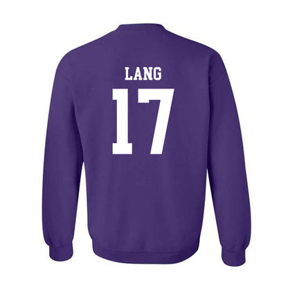 SFA - NCAA Football : Donovan Lang - Classic Shersey Crewneck Sweatshirt-1