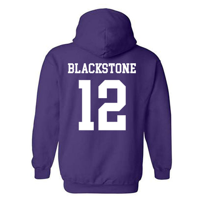 SFA - NCAA Women's Basketball : Faith Blackstone - Classic Shersey Hooded Sweatshirt-1