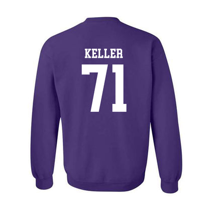 SFA - NCAA Football : Robert Keller - Classic Shersey Crewneck Sweatshirt-1