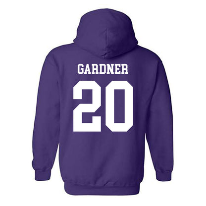 SFA - NCAA Women's Basketball : Makana Gardner - Classic Shersey Hooded Sweatshirt-1