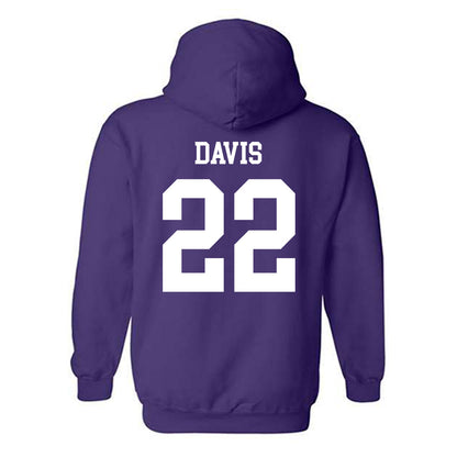 SFA - NCAA Women's Soccer : Kamrynn Davis - Classic Shersey Hooded Sweatshirt-1