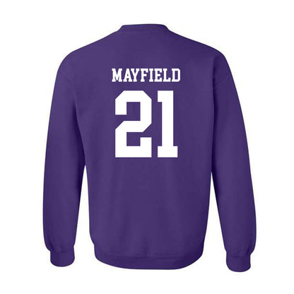 SFA - NCAA Football : Jayvin Mayfield - Classic Shersey Crewneck Sweatshirt-1