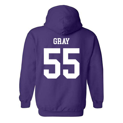 SFA - NCAA Football : Erik Gray - Classic Shersey Hooded Sweatshirt-1