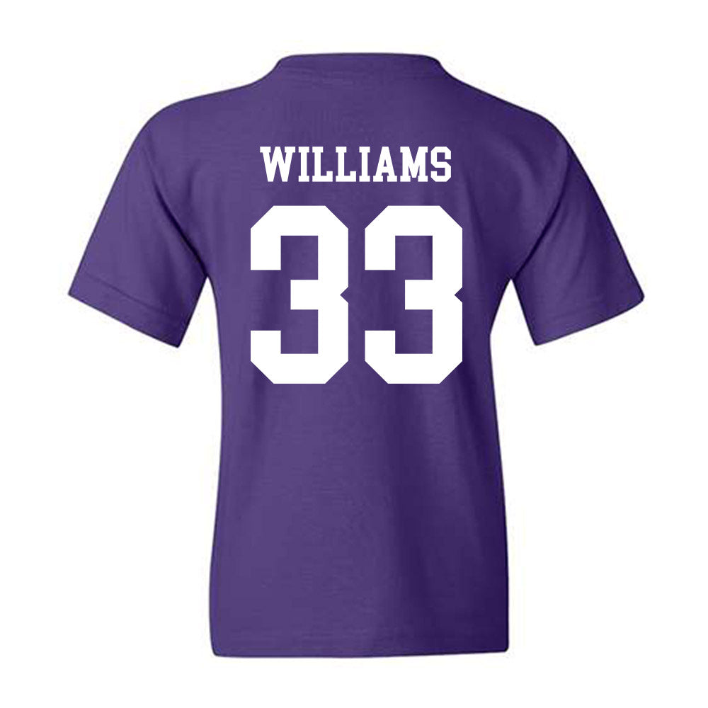 SFA - NCAA Football : Malachi Williams - Classic Shersey Youth T-Shirt-1