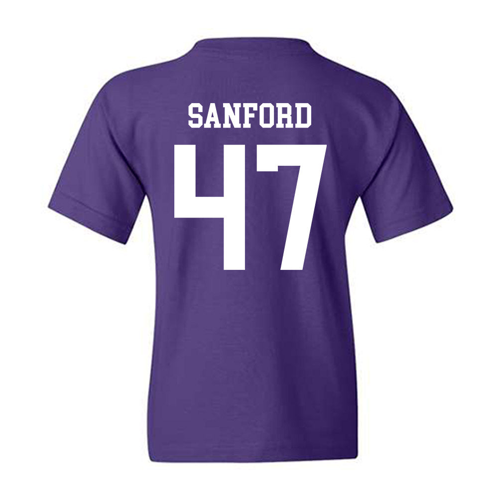 SFA - NCAA Football : Tug Sanford - Classic Shersey Youth T-Shirt-1