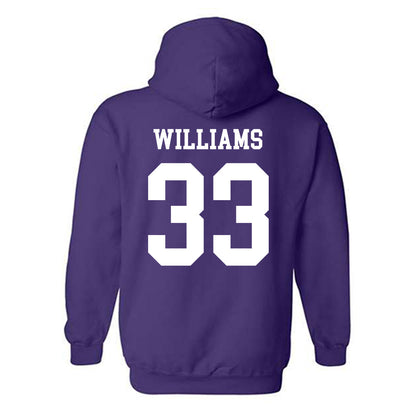 SFA - NCAA Football : Malachi Williams - Classic Shersey Hooded Sweatshirt-1
