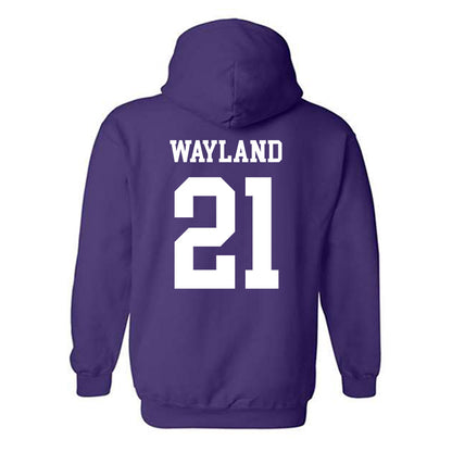 SFA - NCAA Football : Clayton Wayland - Classic Shersey Hooded Sweatshirt-1