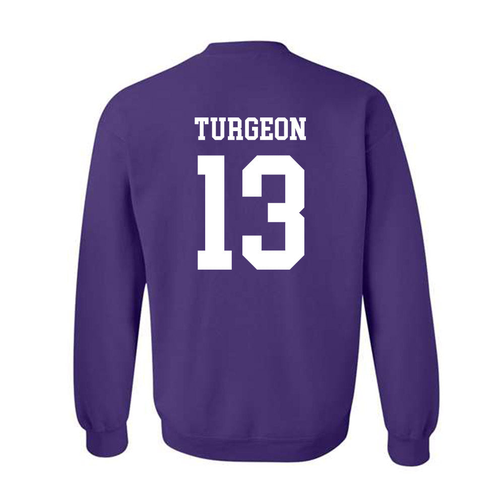 SFA - NCAA Baseball : Dante Turgeon - Classic Shersey Crewneck Sweatshirt-1