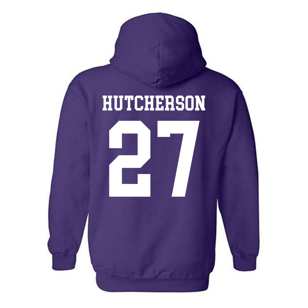 SFA - NCAA Football : Tyler Hutcherson - Classic Shersey Hooded Sweatshirt-1