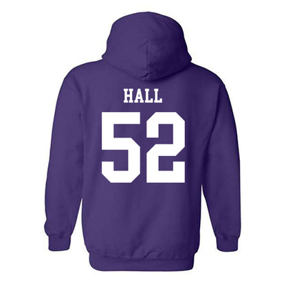 SFA - NCAA Football : Nathan Hall - Classic Shersey Hooded Sweatshirt-1