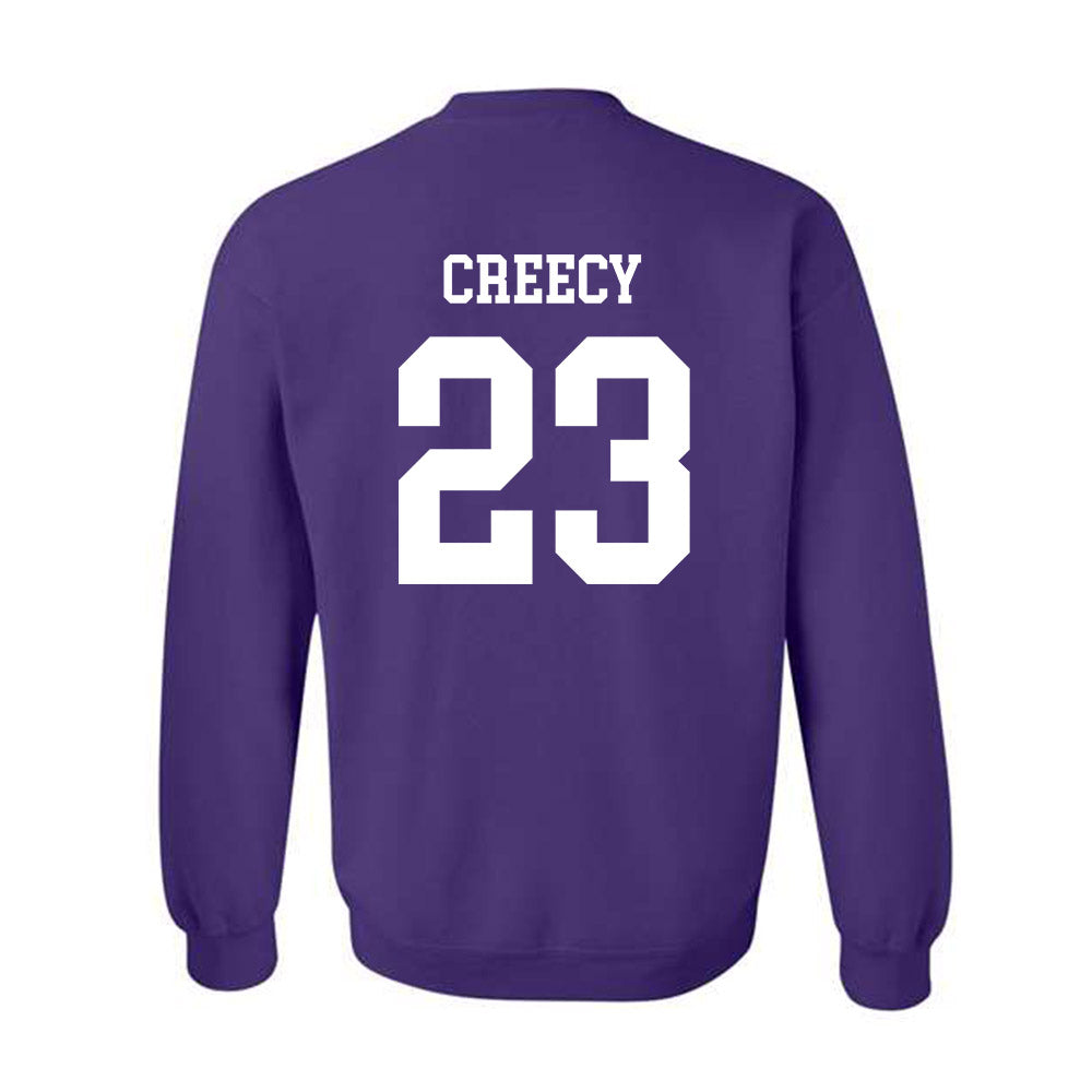 SFA - NCAA Women's Volleyball : Kyanna Creecy - Classic Shersey Crewneck Sweatshirt-1