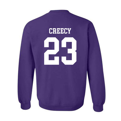 SFA - NCAA Women's Volleyball : Kyanna Creecy - Classic Shersey Crewneck Sweatshirt-1