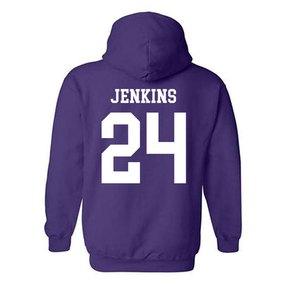 SFA - NCAA Football : Jaylen Jenkins - Classic Shersey Hooded Sweatshirt-1