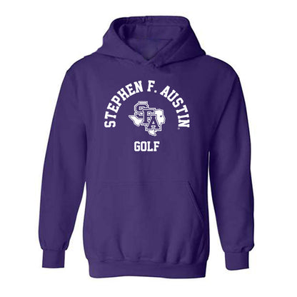 SFA - NCAA Men's Golf : Cayden Dunaway - Classic Shersey Hooded Sweatshirt-0