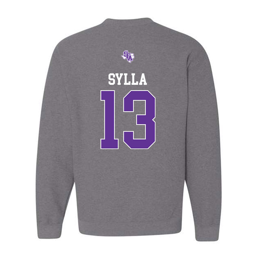 SFA - NCAA Men's Basketball : Thierno Sylla - Crewneck Sweatshirt-1