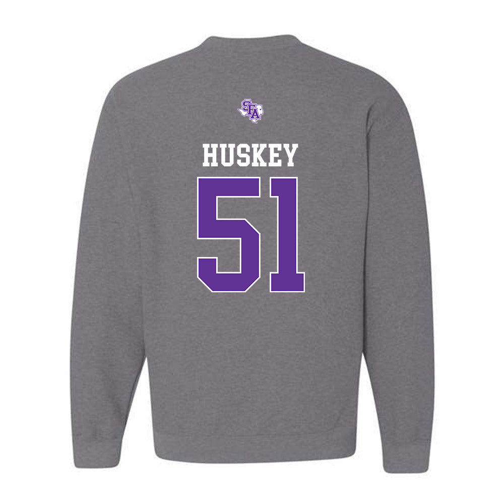SFA - NCAA Baseball : Andrew Huskey - Crewneck Sweatshirt-1